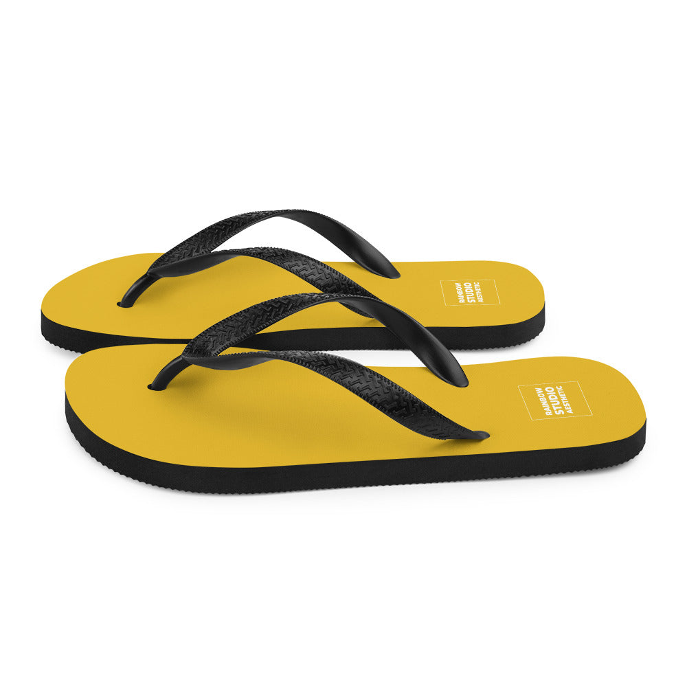 Gold Tooth Rainbow Brand Flip-Flops
