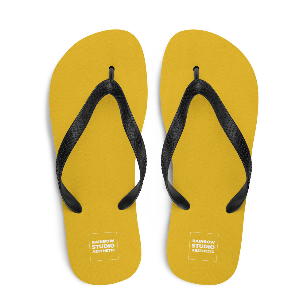 Gold Tooth Rainbow Brand Flip-Flops