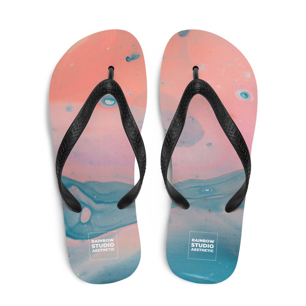 Proud Brigid Rainbow Brand Flip-Flops