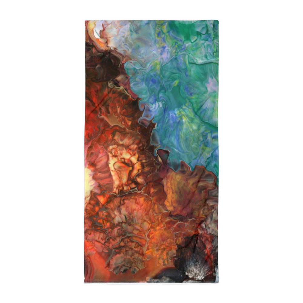 Aura Splash - Colourful Towel