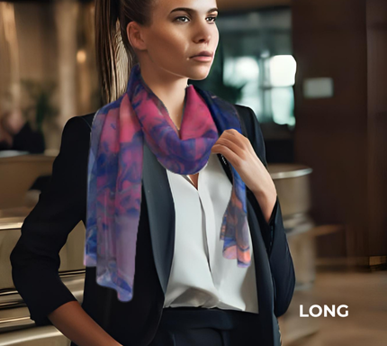 Goth Kitten Splash Scarf