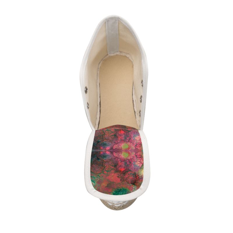 Bright Cameron Women's Colourful Wedge Espadrilles