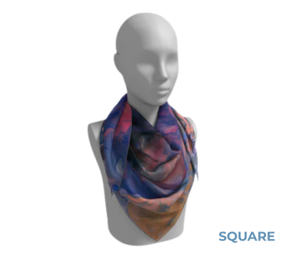 Goth Kitten Splash Scarf