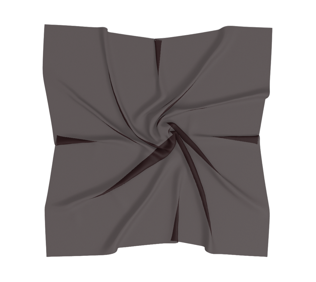 Luxury Silk Scarves rainbow luxury silk scarf brown