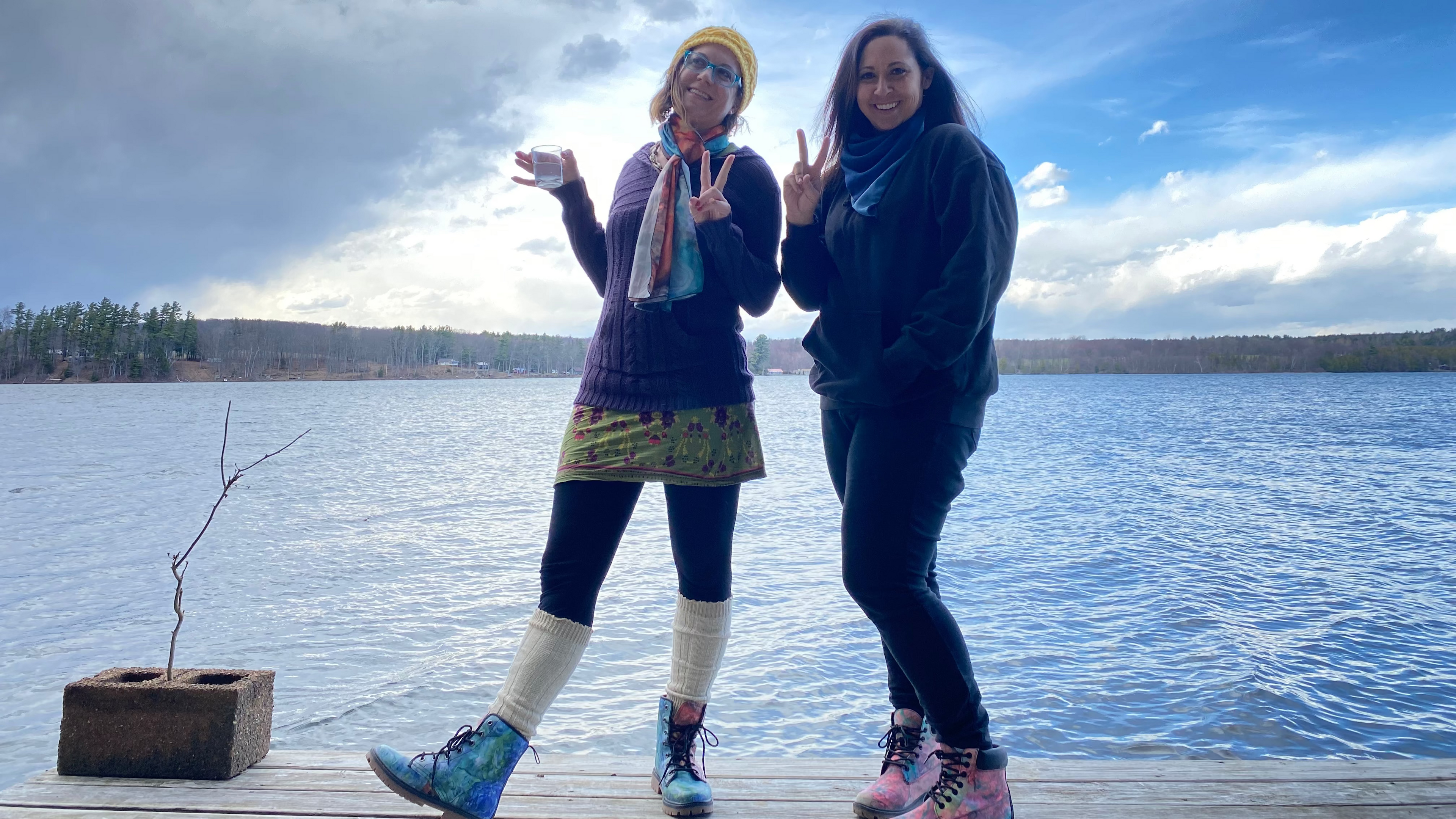 colourful Cute combat boots for women