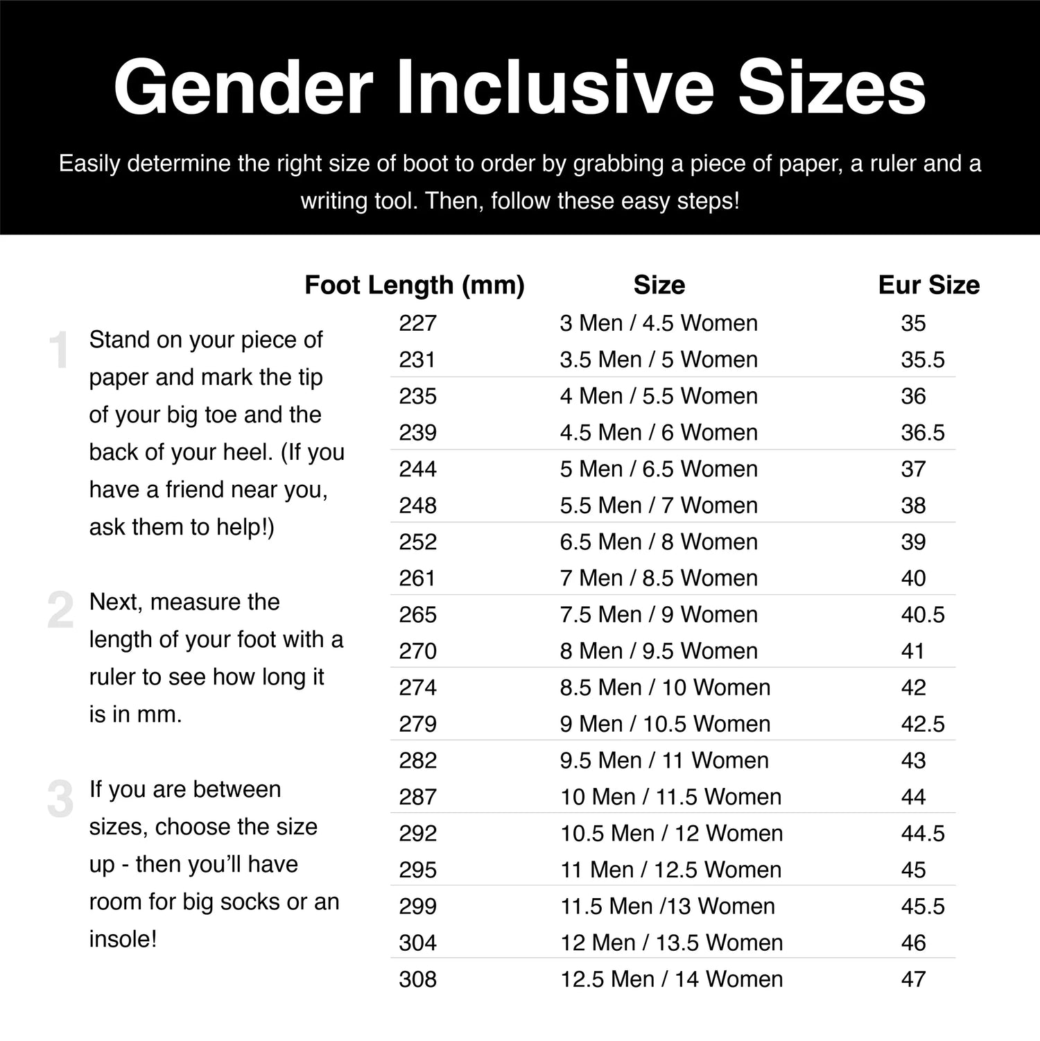 sizes for cute combat boots for women
