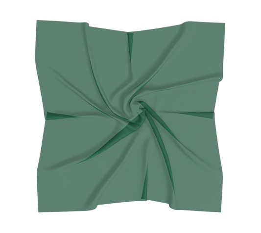 Bright Green Luxury Silk Scarf