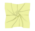 Butter Yellow Luxury Silk Scarf