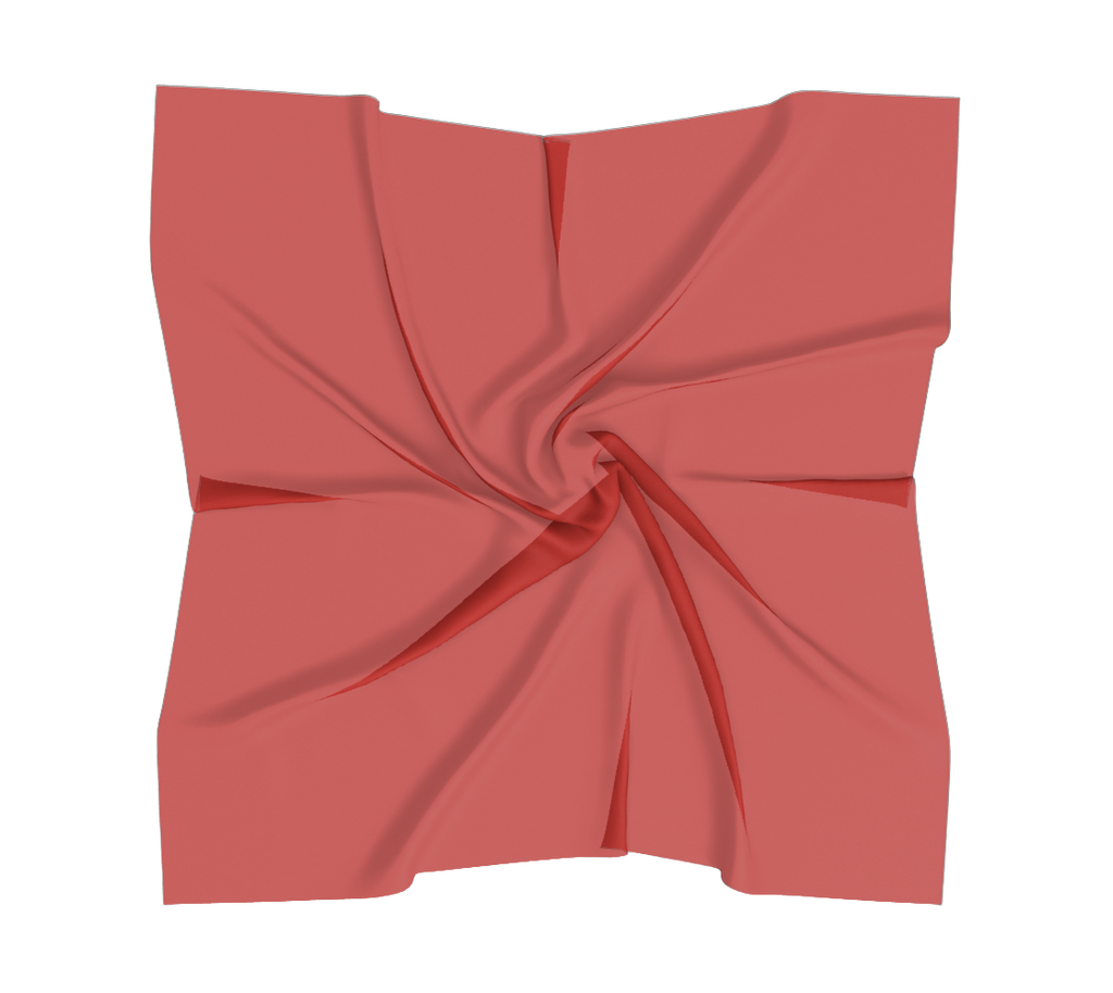 Red Cherry Luxury SIlk Scarf