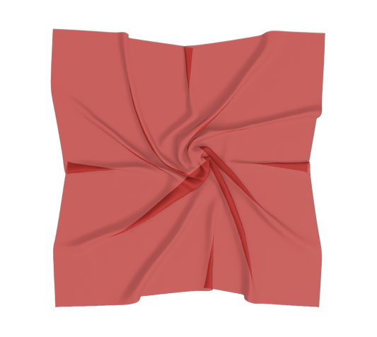 Red Cherry Luxury SIlk Scarf