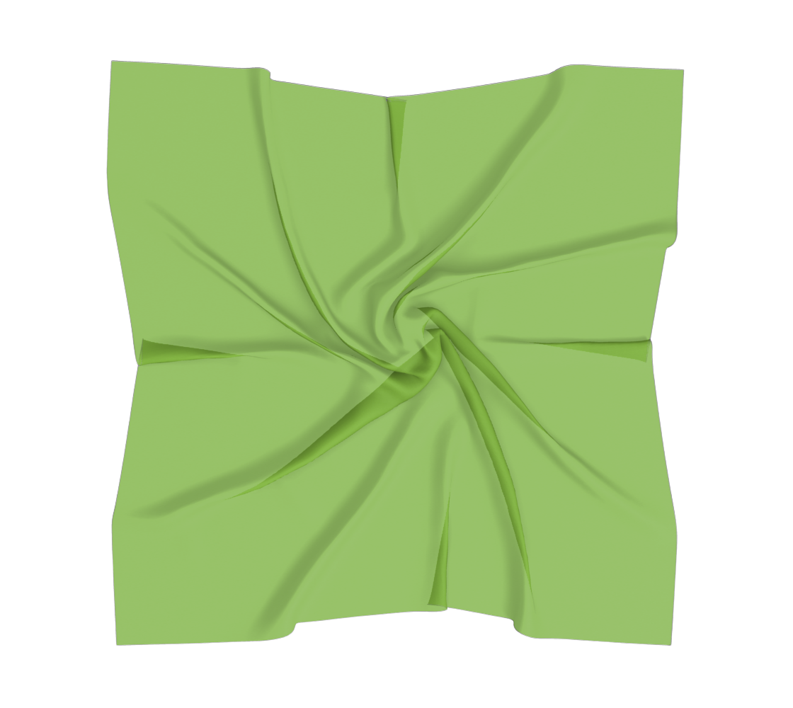 Square Solid Colour Luxury Silk Scarf