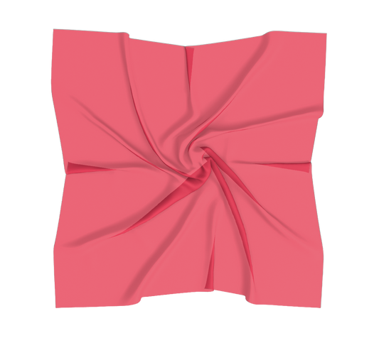 Square Solid Colour Luxury Silk Scarf