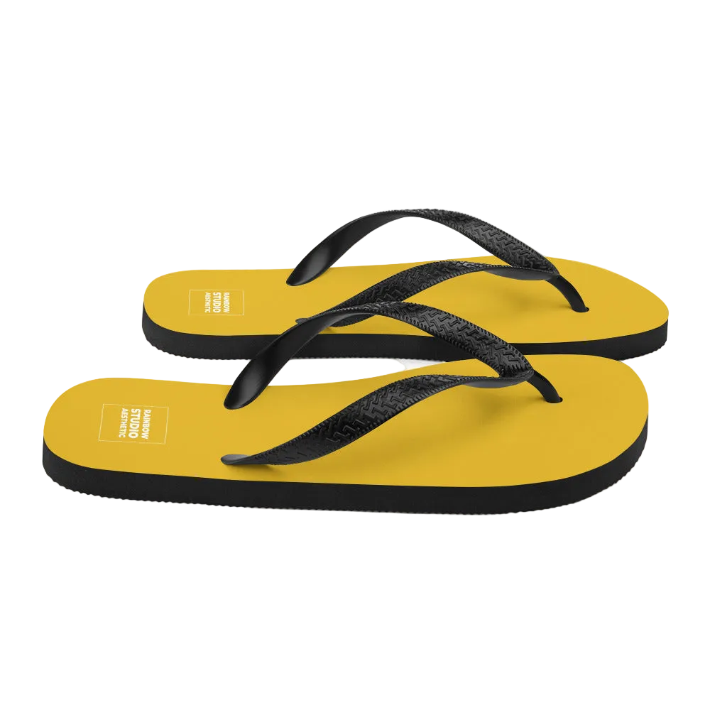 Gold Tooth Rainbow Brand Flip-Flops