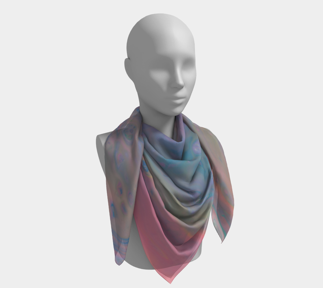 Pastel Swamp Square Scarf