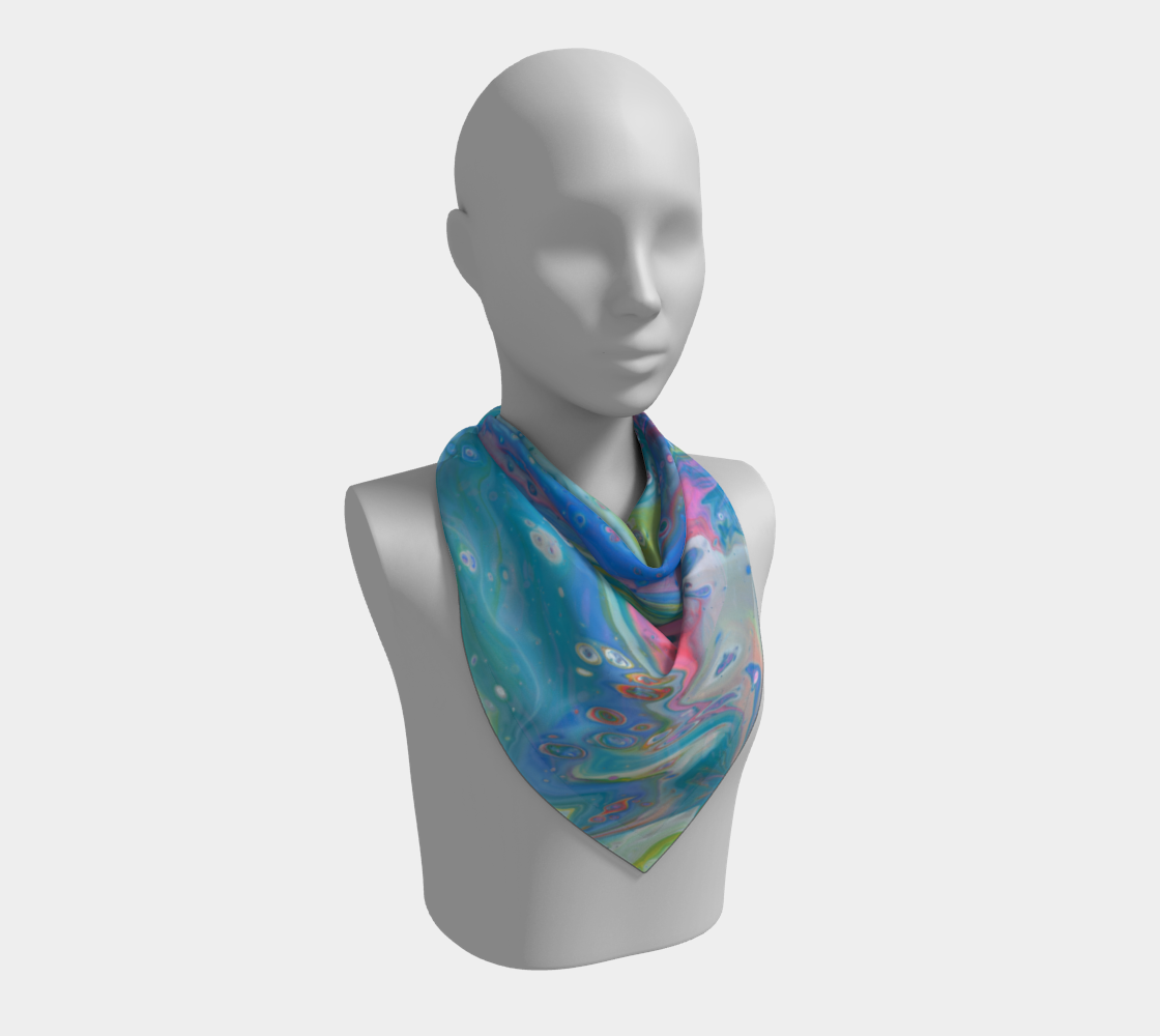 Tropical Breeze Square Scarf