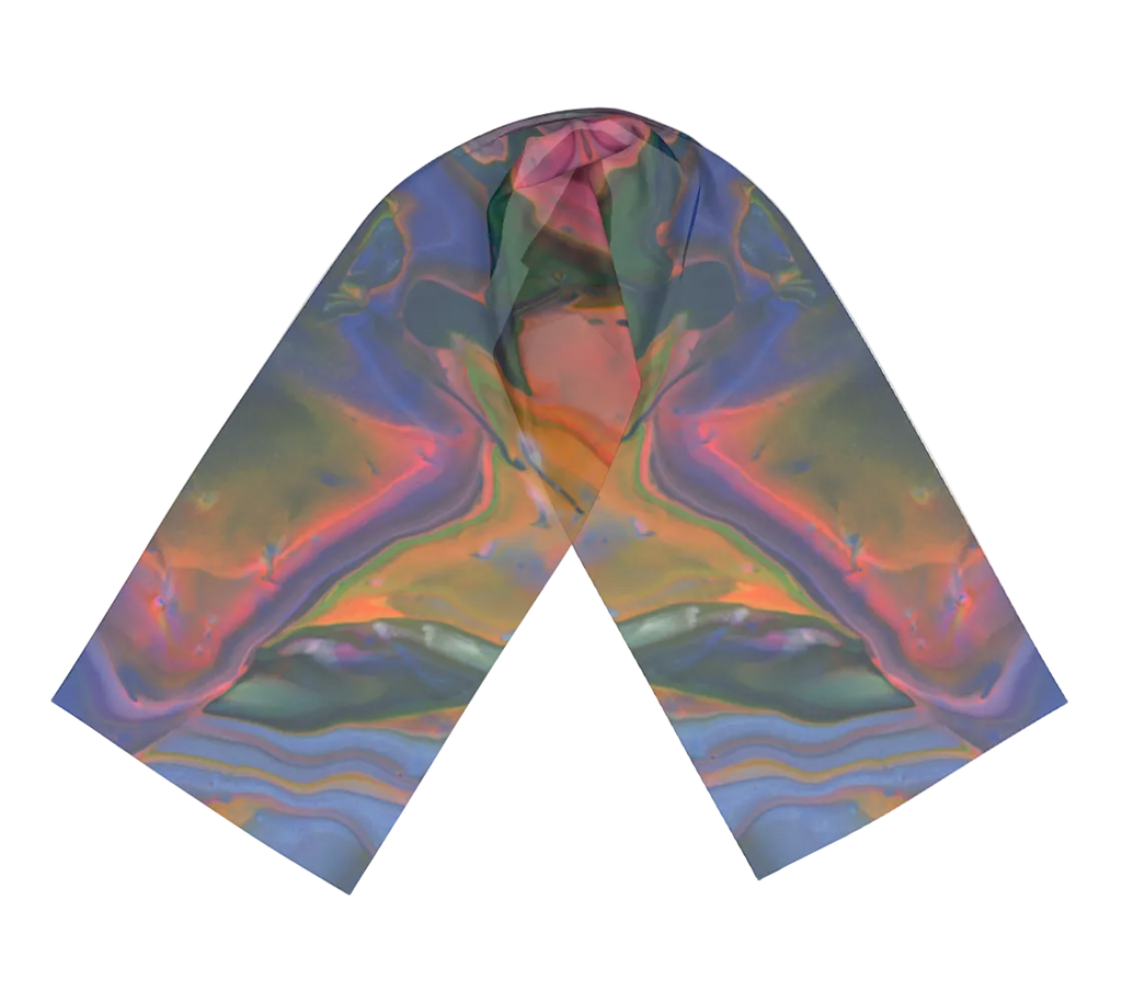 affordable luxury silk scarf long