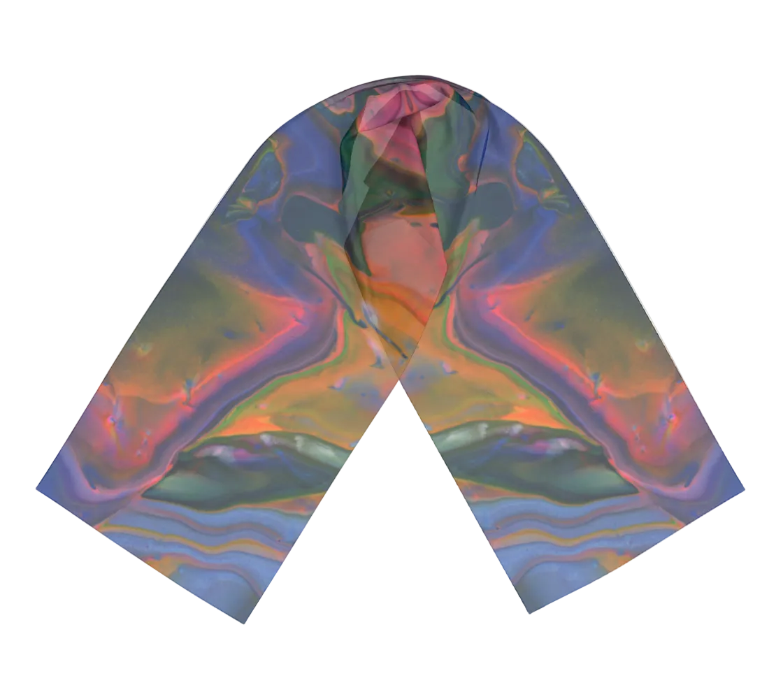 affordable luxury silk scarf long