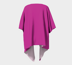 Fabulous Fuchsia Draped Kimono