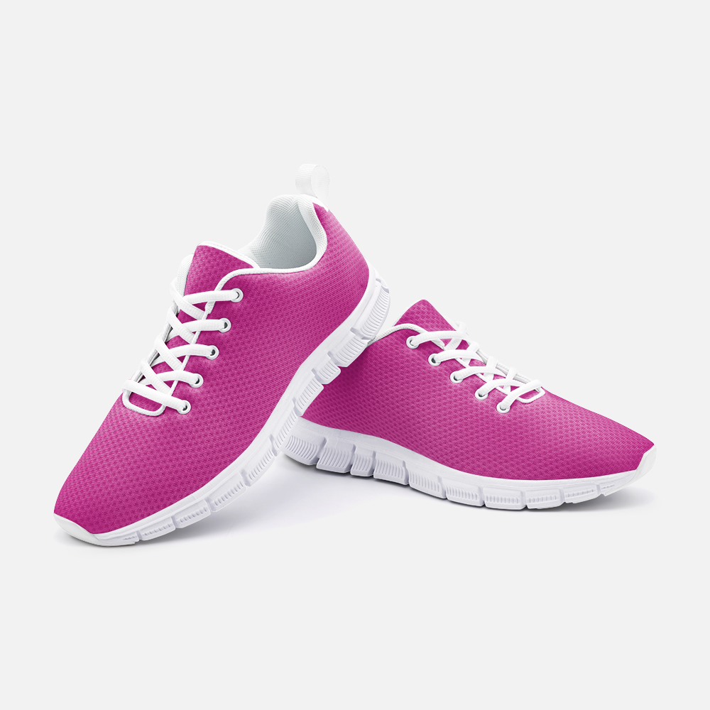 Fabulous Fuchsia Unisex Lightweight Walking Sneakers