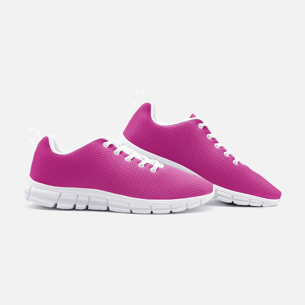 Fabulous Fuchsia Unisex Lightweight Walking Sneakers