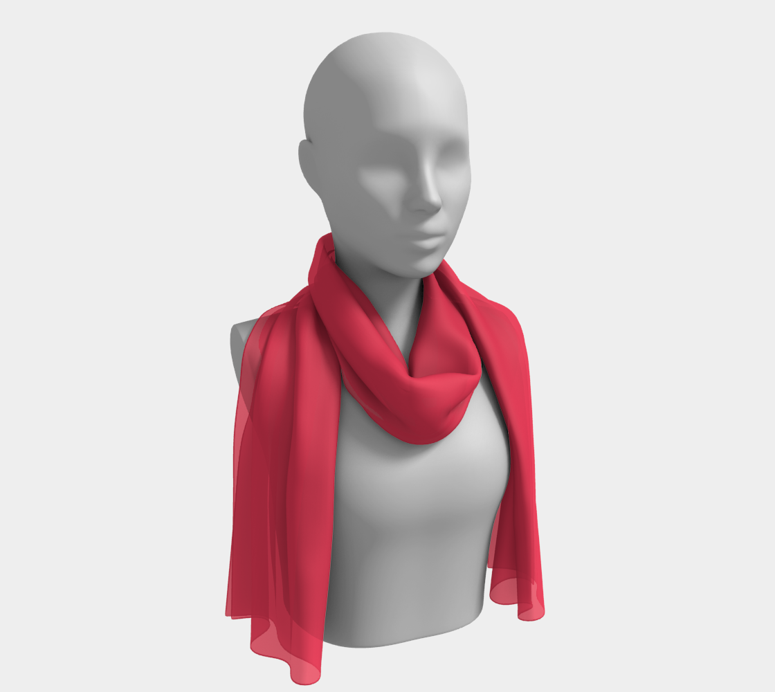 My Hibiscus Long Scarf