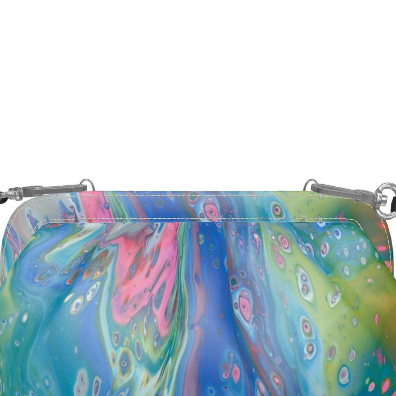 Tropical Breeze Pleated Soft Clutch
