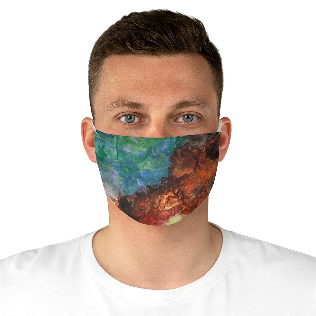 Aura Splash Fabric Face Mask