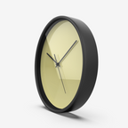 Butter Yellow Numberless Silent Wall Clock