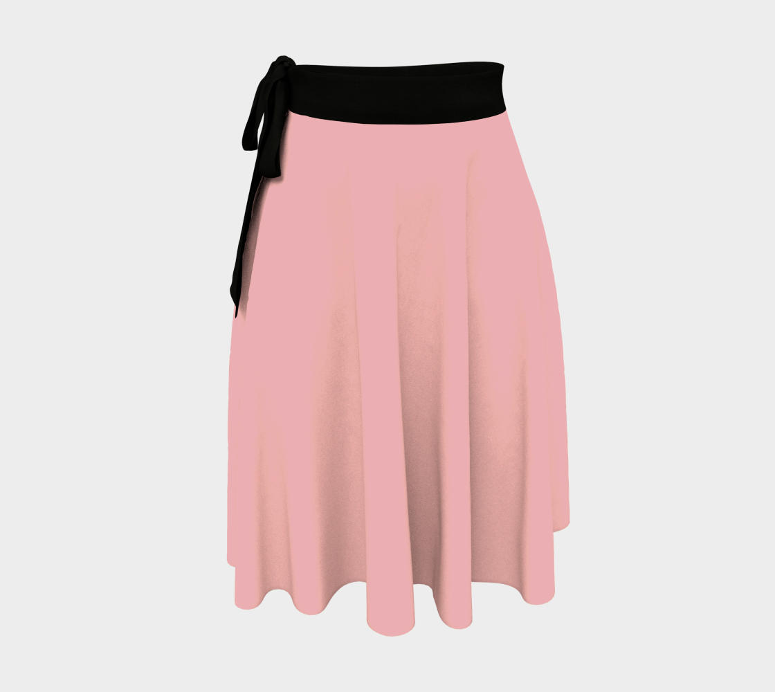 Pink Petal Wrap Skirt