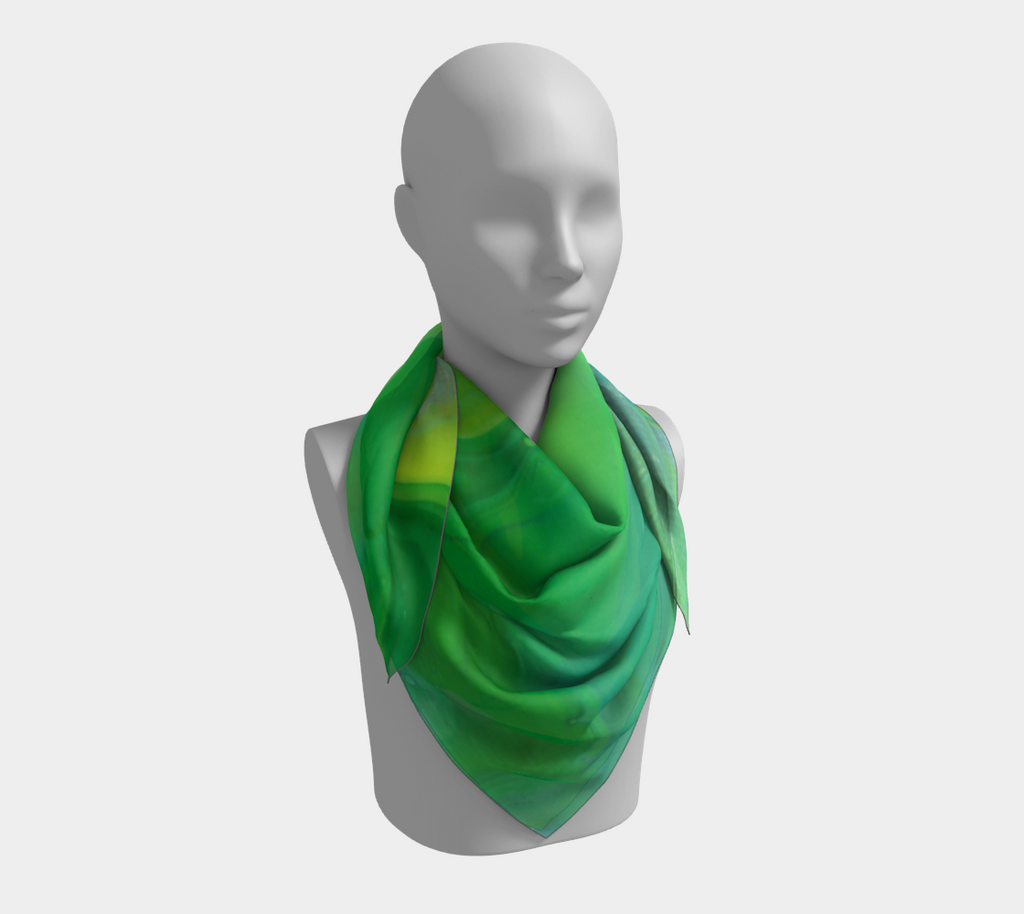 Heart Chakra Square Scarf