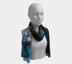 Gold Stream Long Scarf