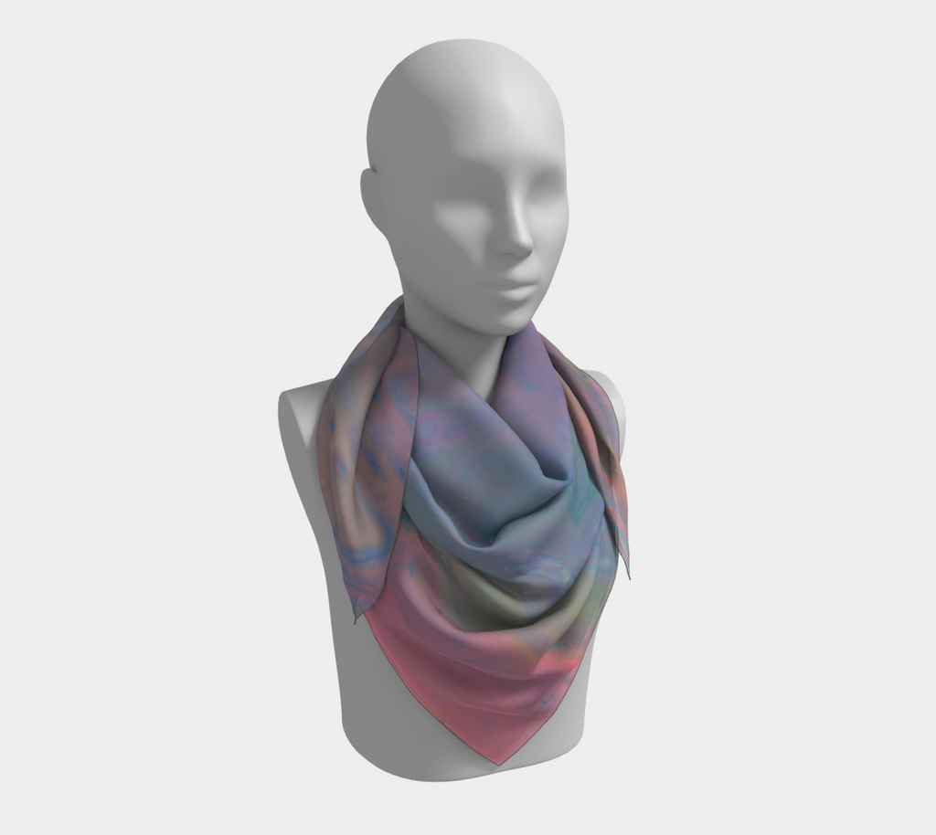 Pastel Swamp Square Scarf