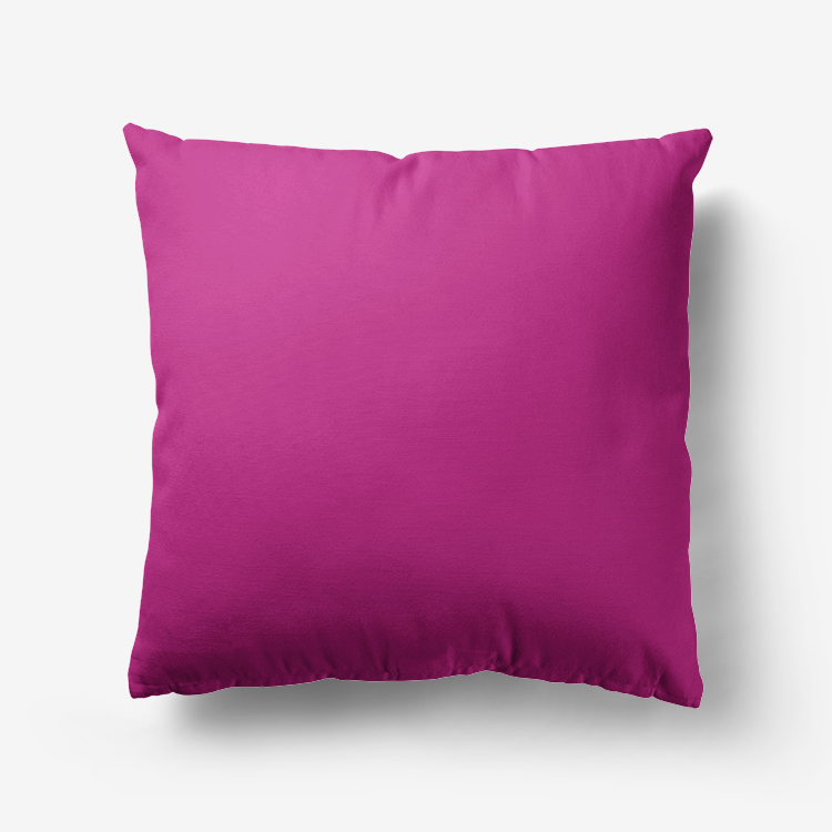 Fabulous Fuchsia Hypoallergenic Throw Pillow