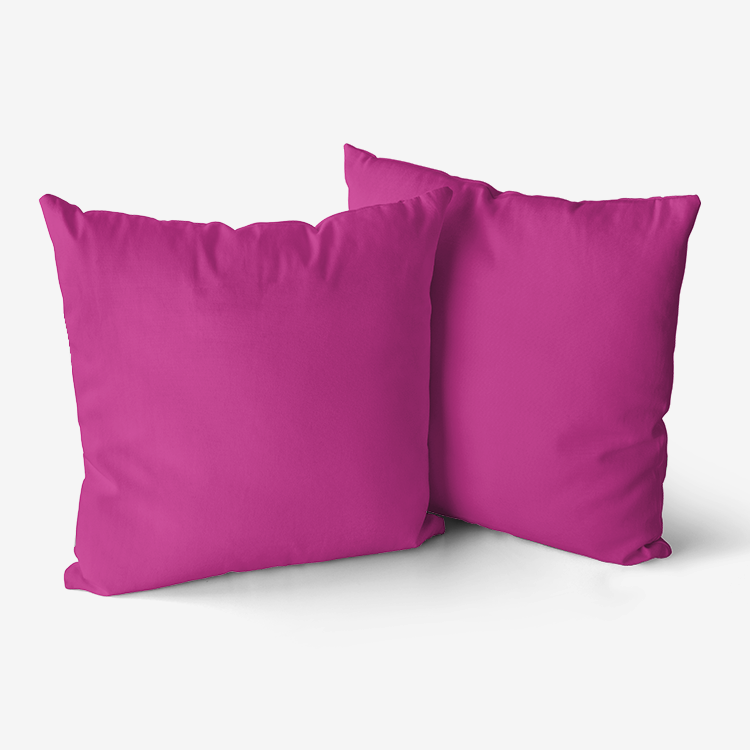Fabulous Fuchsia Hypoallergenic Throw Pillow
