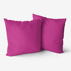Fabulous Fuchsia Hypoallergenic Throw Pillow