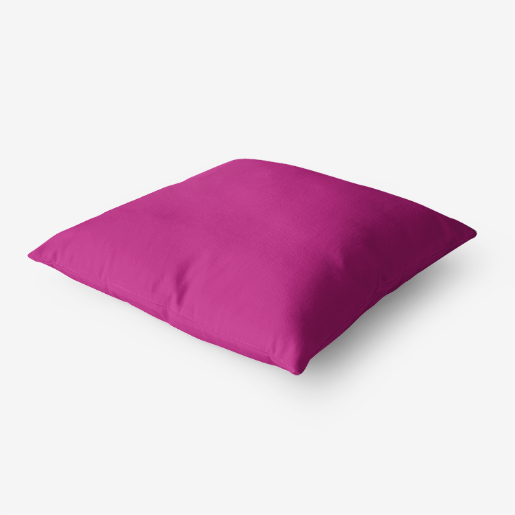 Fabulous Fuchsia Hypoallergenic Throw Pillow