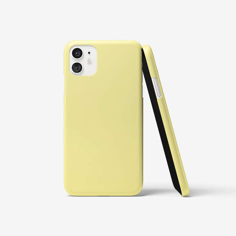 Butter Yellow iPhone Case
