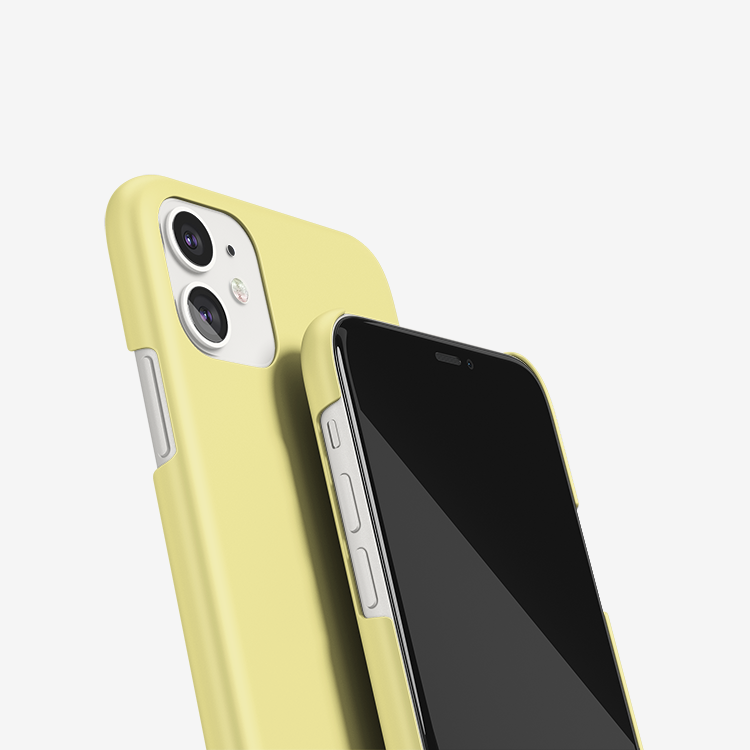 Butter Yellow iPhone Case