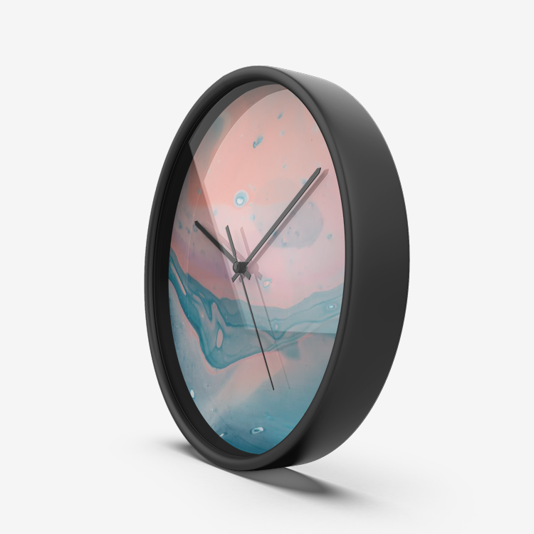 Proud Brigid Numberless Silent Wall Clock