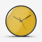 Gold Tooth Numberless Silent Wall Clock