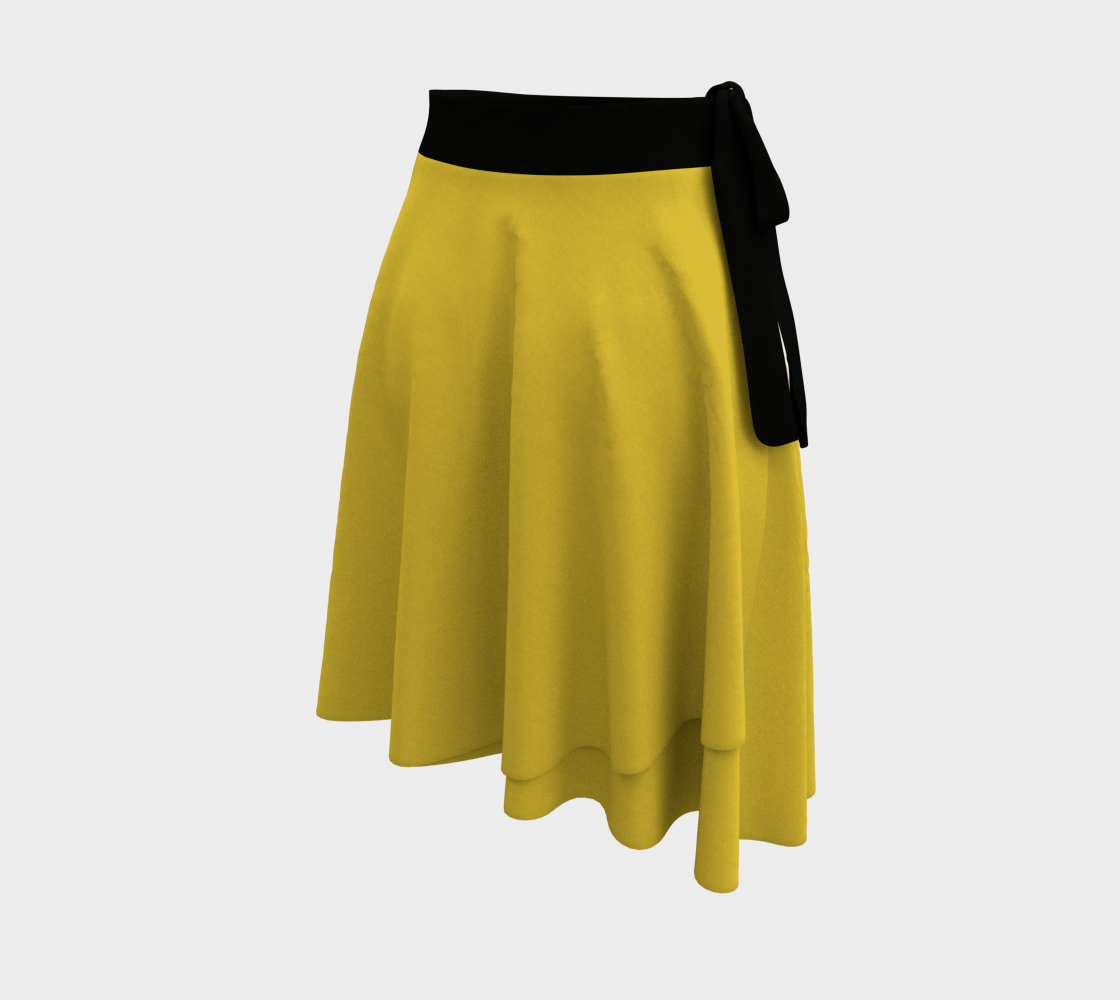 Gold Tooth Wrap Skirt