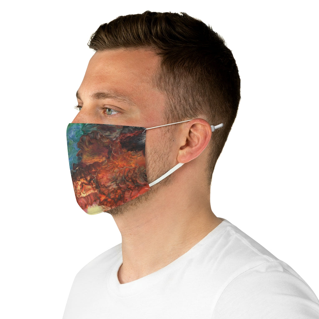 Aura Splash Fabric Face Mask