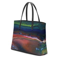 Northern light Horizontal tote Bag