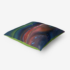 Northern Light Green Home Goods Premium Hypoallergenic Throw Pillow