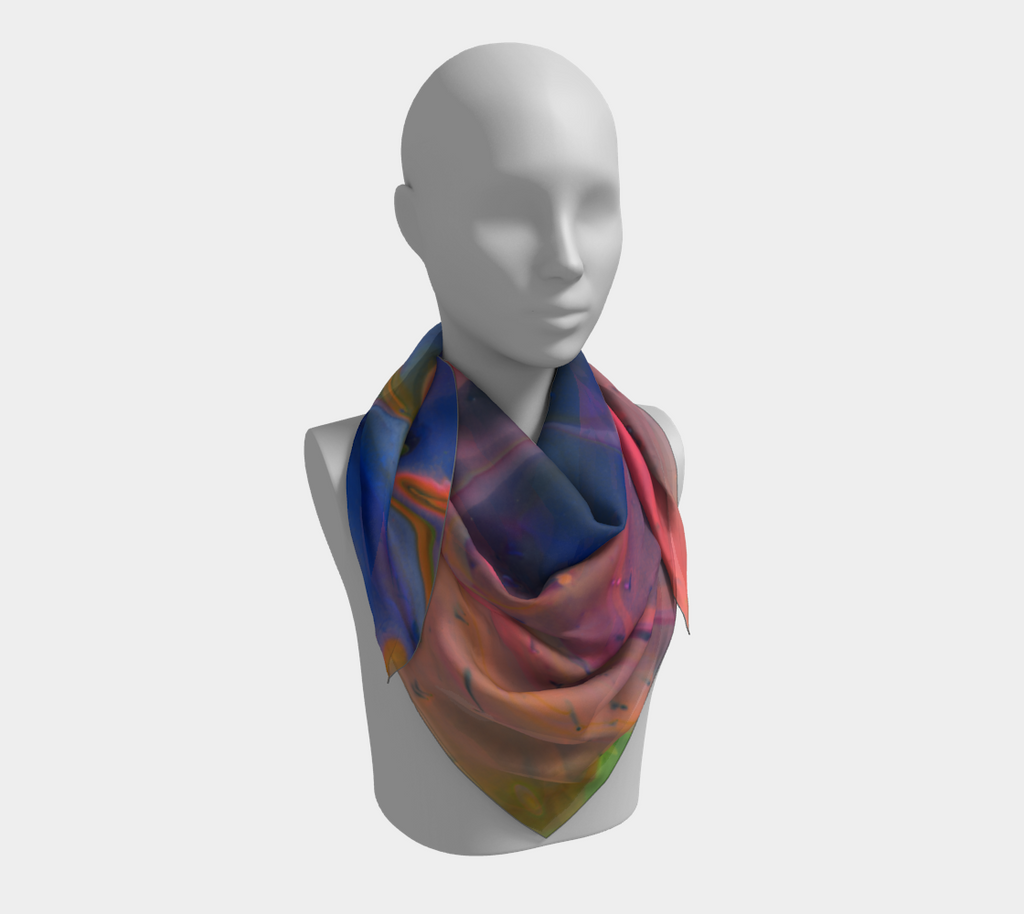 Joy Times Two Square Scarf