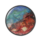 Aura Splash Numberless Silent Wall Clock