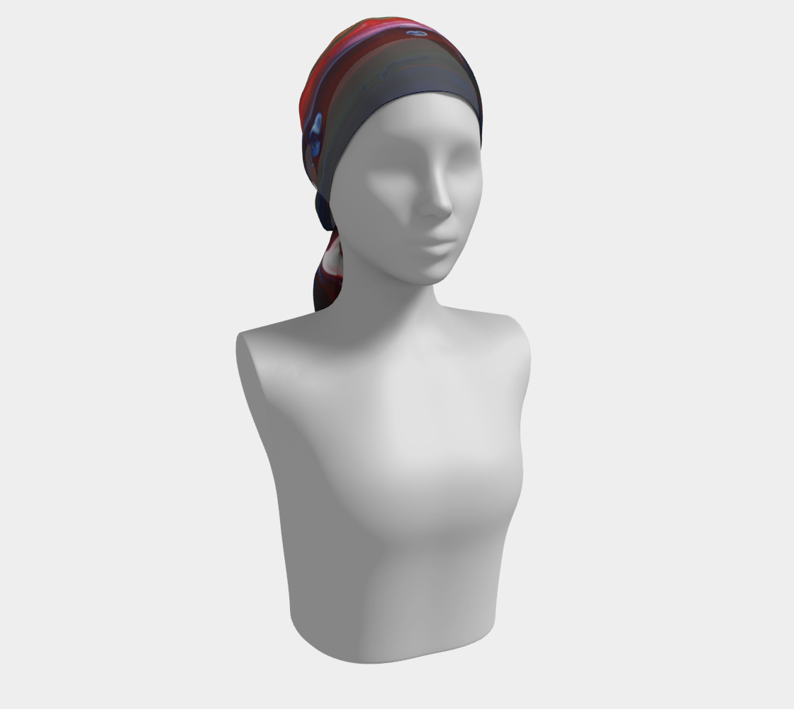 Northern Light Long Scarf Wave