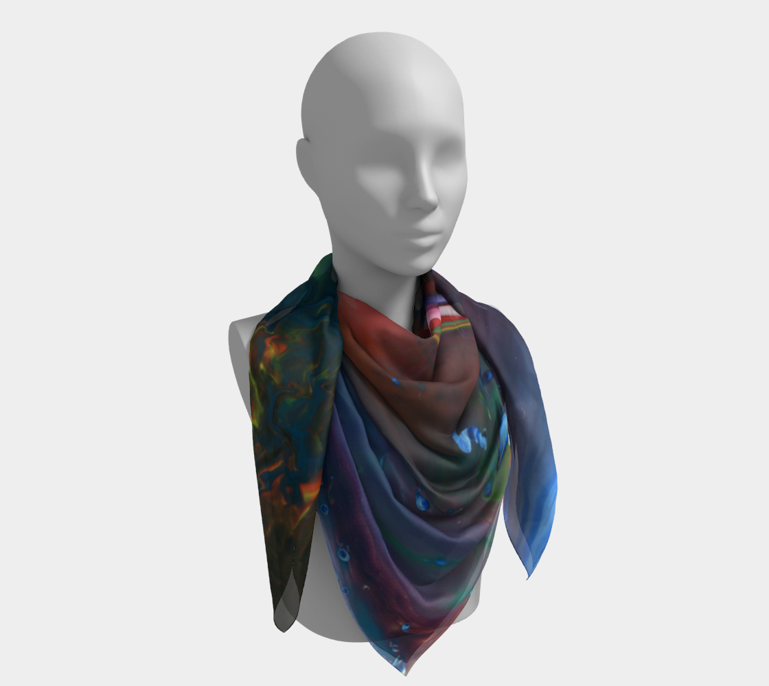 Northern Light Square Scarf