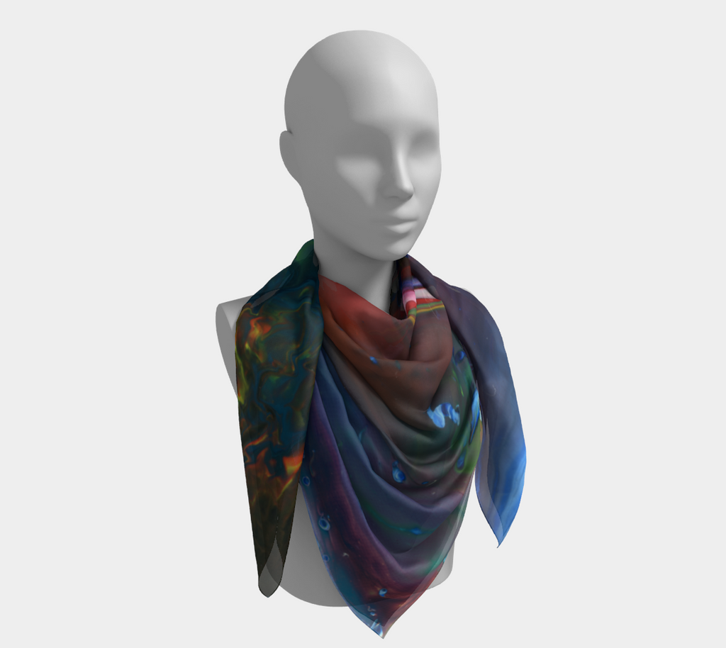 Northern Light Square Scarf