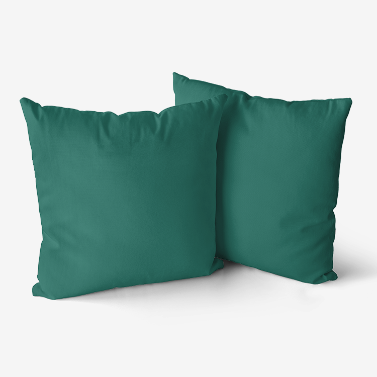Bright Green Hypoallergenic Throw Pillow